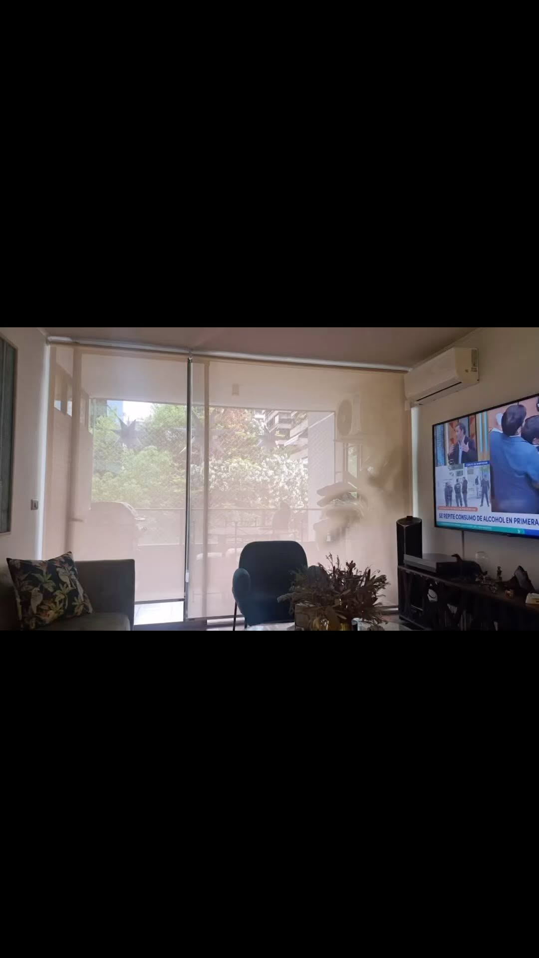 Instalación de cortinas en departamento